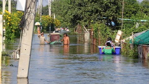 เขื่อนลดระบาย ลุ่มเจ้าพระยา กรุงเก่าจ่อพ้น อ่างทองยังจม