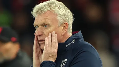 เล่นดีแต่ไม่มีแต้ม "มอยส์" ปลื้มฟอร์ม "เวสต์แฮม" แม้บุกพ่าย "ลิเวอร์พูล"