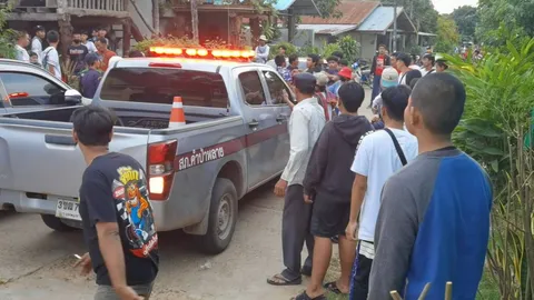 ตร.มุกดาหารรวบวัยรุ่นต่างถิ่น บุกยิงชาวบ้านกลางงานบุญกฐิน ดับ 1 เจ็บ 2