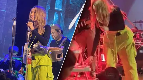 โลกตะลึง คลิป ปาล์มมี่ ย่างหมูกระทะบนเวที ตำนานบทใหม่พีคสุดๆ (คลิป)