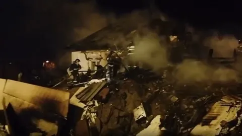 อีกแล้ว เครื่องบินรบรัสเซียตกใส่บ้านคนในไซบีเรีย ดับ 2 ศพ