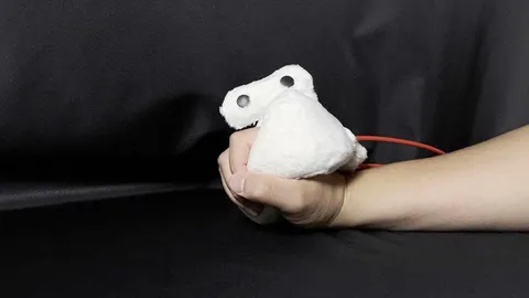 Reliebo หุ่นยนต์ที่สวมใส่เพื่อลดความกลัวเข็มฉีดยา