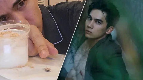 ป๊อบ คำเกษม สั่งอาหารร้านดัง กินไปครึ่งหนึ่งเจอแมลงสาบ บอกวิต้องจอง รพ.ไหม