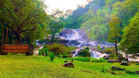 เที่ยวหน้าหนาวมากำแพงเพชร สัมผัสธรรมชาติที่ น้ำตกคลองน้ำไหล อช.คลองลาน (คลิป)