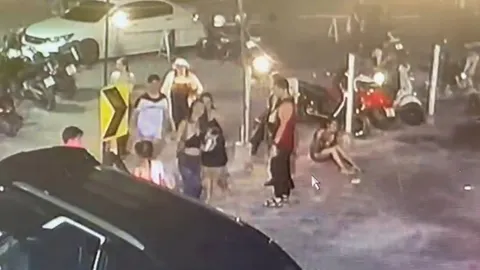 สลด สาวสองเที่ยวผับเชียงใหม่ ล้มโดนรั้วลานจอดรถ ไฟดูดดับคืนฮาโลวีน (คลิป)