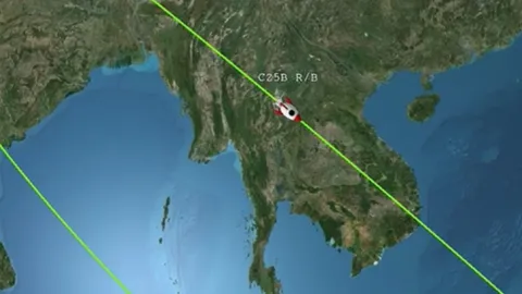 GISTDA เตือนชิ้นส่วนจรวดตกสู่พื้นโลก 5 พ.ย.นี้ อาจกระทบไทย