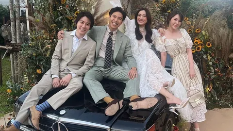 แป้งโกะ ควงแฟนหนุ่มร่วมยินดี ว่านไฉ-อาย แต่งงาน ชาวเน็ตชื่นชมมิตรภาพ