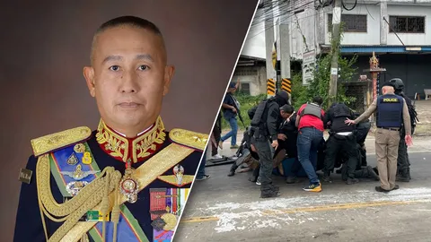 มทภ.1-ผบ.กอล์ฟ ชมจนท.ใช้มาตรการปิดล้อม คุมตัว พ.อ.เขมร ไร้เหตุรุนแรง