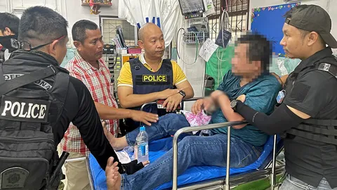 พอ.เขมรคลั่งถือปืนแหกข้ามแดน ตร.ล้อมระทึกก่อนชาร์จจับ! (คลิป)