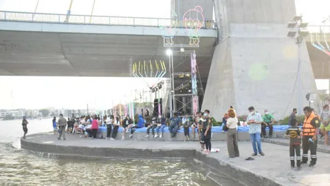 ลอยกระทงสะพานพระราม 8 พร้อมแล้ว กทม.จับมือหลายฝ่ายดูแลความปลอดภัยริมตลิ่ง