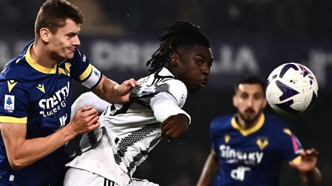 มีเสียวท้ายเกม "ยูเวนตุส" บุกเชือด "เวโรนา" ขึ้นที่ 4 ศึกกัลโช่ เซเรีย อา