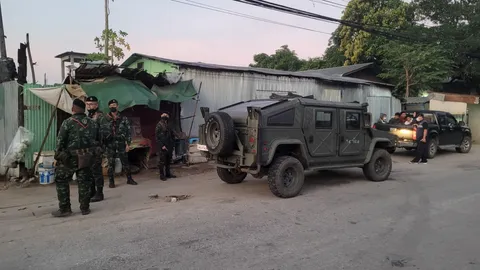 สนธิกำลัง ตร.-ทหารปิดล้อมชายแดนไทย-พม่า ตรวจค้นทุนจีนสีเทา ก่อนประชุมเอเปก