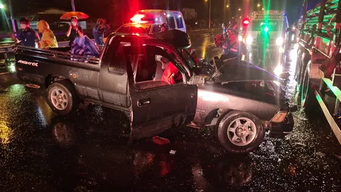 เผย เจ้าอาวาสปิกอัพชนรถพ่วงตายพร้อมแม่ชี ป่วยหลายโรค สงสัยทำไมขับเอง 