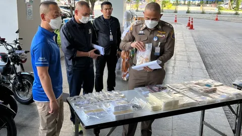 ตะลึง "กองปราบ" ยึดทรัพย์เครือข่ายมาเฟียกาสิโนออนไลน์ ทะลุ 1 พันล้าน