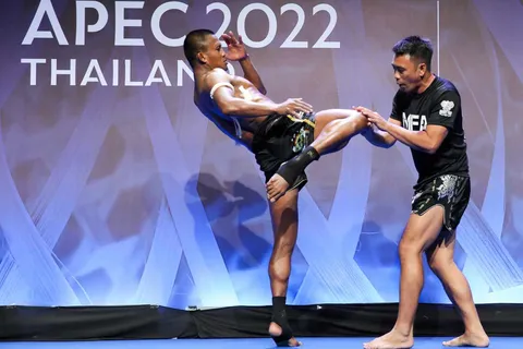 "บัวขาว" เตรียมสอนมวยท่ายากผู้นำ APEC หยอก "ลุงตู่" เจอกันชอบจับคอ แทงเข่า