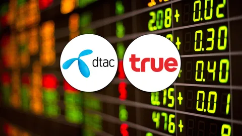 หุ้น DTAC TRUE ฟื้นตัว นักวิเคราะห์ชี้ยกเลิกเทนเดอร์กระทบระยะสั้น