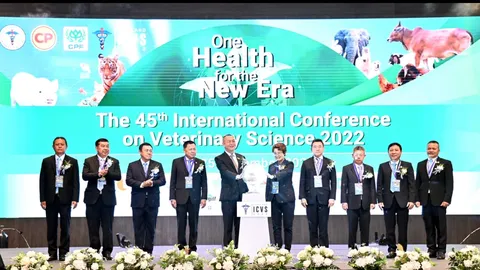 "เฉลิมชัย" เปิดประชุมนานาชาติสัตวแพทย์และการเลี้ยงสัตว์ ครั้งที่ 45