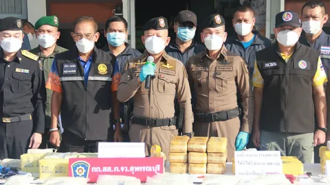 จับแก๊งใหญ่สุพรรณฯ ขายสารพัดยาเสพติด ชี้กระทบต่อความมั่นคงของรัฐ   