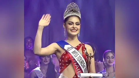 แฟนนางงามเฮสนั่น มารีม่า คว้ามงกุฎ Miss Tourism International 2022