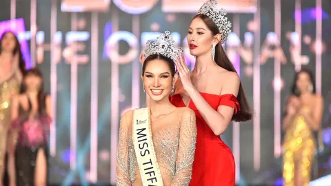 ไม่พลิกโผ กวาง อริสรา คว้ามงกุฎ Miss Tiffany 2022 พ่วง 2 ตำแหน่งการันตีความสวย