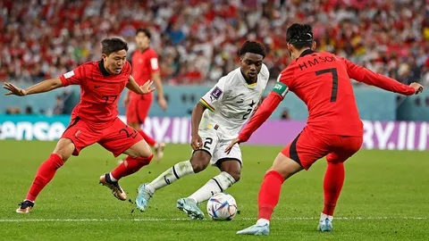 มนตร์หมอผีตีเจ๊าเซิร์บ 3-3 โสมร่อแร่ แพ้ "กานา" 2-3 วันนี้เดือดส่งท้าย 2 กลุ่ม