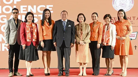 "จุติ ไกรฤกษ์" เปิดงาน Stop Violence Against Women and Girls