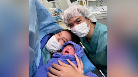 เกี่ยวก้อย ขวัญกวินท์ คลอดลูกสาวแล้ว แข็งแรงปลอดภัยทั้งแม่และลูก 