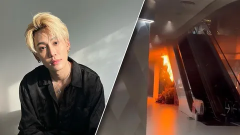 บุ๋น นพณัฐ โพสต์คลิปนาทีหนีตาย หลังเจอไฟไหม้ห้างดัง (คลิป)