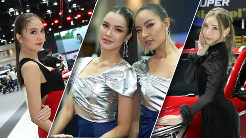 มาแล้ว สาวๆ พริตตี้ Motor Expo 2022 สวยน่ารักซาบซ่า พาคึกคักรับวันหยุด