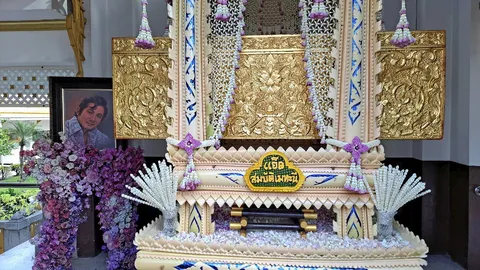 ดาราอาลัย พระเอกสมบัติ เพชรา-อรัญญา ร่วมส่ง "ขึ้นเมรุ"