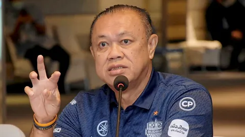 ดูแลกัน "เนวิน ชิดชอบ" แถลงอุ้มทีมชาติเด็ก ยู-16 แบบรับอุปถัมภ์ค่าใช้จ่ายทั้งหมด