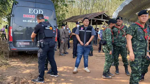 คืบหน้าบึมรางรถไฟคลองแงะ-สะเดา ห่างจากจุดแรกเล็กน้อย จนท.ตาย 3 เจ็บ 4