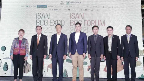 "Isan BCG Expo 2022" มหกรรมนวัตกรรมยั่งยืน สานต่อภูมิปัญญา สร้างโอกาสต่อยอดธุรกิจ