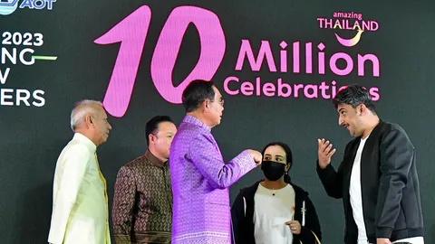 นายกฯยิ้มรับนักท่องเที่ยวครบเป้า 10 ล้านคน ต้อนรับ 7 สนามบิน ลั่นขอเดินหน้าต่อ