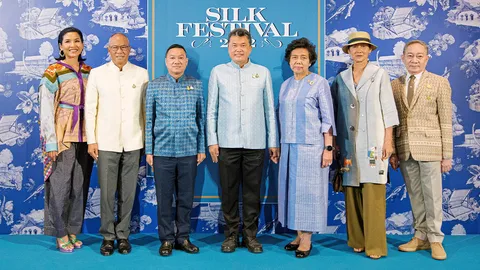 สุทธิพงษ์ จุลเจริญ แถลงข่าวการจัดงาน “เทศกาลไหมไทย 2565”