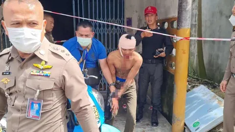 บุกจับ นิว ป่าโล่ง พ่อค้ายาเมืองคอน ขว้างระเบิดใส่ตำรวจบาดเจ็บ 4 