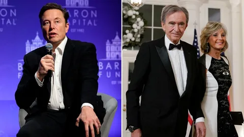 "เจ้าพ่อแบรนด์เนม" โค่น "อีลอน มัสก์" ขึ้นแท่นบุคคลที่ร่ำรวยที่สุดในโลก