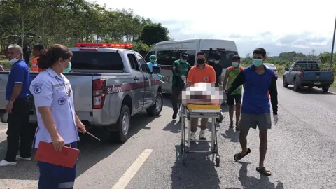 สลด ทหารพรานหนุ่มรมควันในรถพร้อมสาวนิรนาม ผู้หญิงตาย ผู้ชายรอด