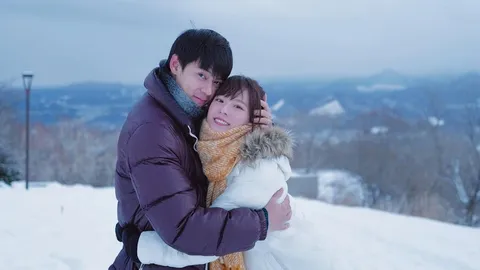 หวานไม่ไหว แดน กอด แพทตี้ กลางหิมะ รำลึกความหลังตอนยังเป็นแฟน