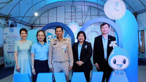 การประปานครหลวงร่วมออกร้านงานกาชาดประจำปี 2565 ร่วมสนุกกับกิจกรรมรับของรางวัลอีกมากมาย