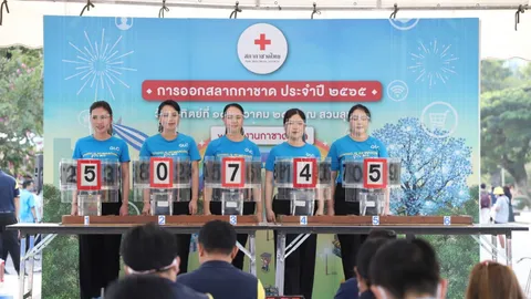 มาแล้ว ผลการออกรางวัล สลากกาชาดไทย "บัตรแรงงานเชิญรับโชค" ประจำปี 2565