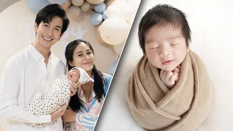 พุฒ-จุ๋ย อวดภาพ น้องพีร์เจ ถ่ายแบบแรกเกิด ฉายแววซุป'ตาร์แต่เด็ก