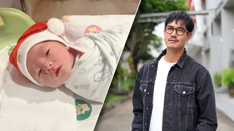 เปิดใจ เวียร์ ศุกลวัฒน์ ปลื้มน้ำตาไหล อุ้ม น้องวีลิน ครั้งแรก