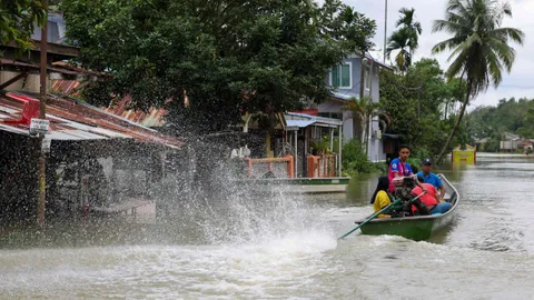  6 รัฐของมาเลย์ ลุ้นเตรียมเจอน้ำท่วมฉับพลันอีก