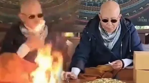 พระพ่นไฟ ปลุกเสกพระเครื่อง พิธีกรรมผิดเพี้ยน นอกรีต เพราะหลงตัวเอง 