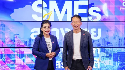 "ไทยสร้างไทย" หนุน SMEs เป็นวาระชาติ ปักหมุดโต 50% ของจีดีพีในปี 2570