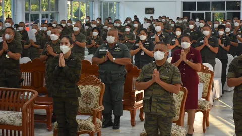 รองปธ.กมธ.ตำรวจ สภาฯ ร่วม “ผบช.ตชด.” สวดมนต์ถวายพระพร “พระองค์ภา”