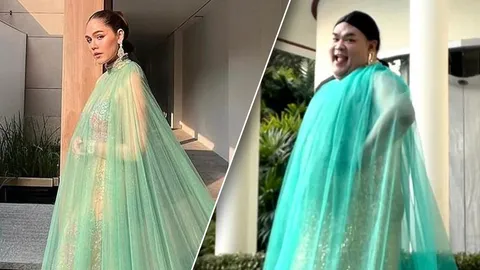 ไวมากแม่ ปิงปอง โคฟชุดเดรสซีทรูแบบ ชมพู่ งานนี้ต้นฉบับปรบมือรัวๆ