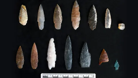 นักวิจัยพบวัตถุสำหรับยิงที่เก่าแก่สุดในทวีปอเมริกา