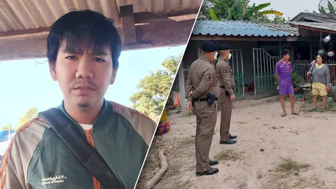 พ่อระยำ อุ้มลูกสาว 3 ขวบจากที่นอน ไปฆ่าจับดินยัดปาก หมกกลางไร่มัน